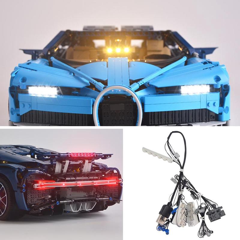 Led Light Kit For LEGO 42083 Technic Series Bugatti blocks Building Toys Chiron V0G6