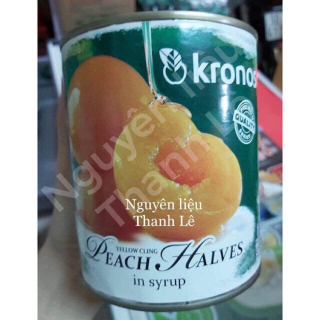 Đào ngâm Kronos 820gram