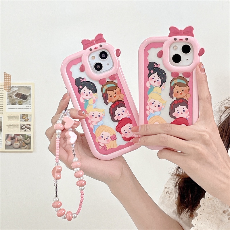 Ốp Điện Thoại 2 Trong 1 Đính Nơ Công Chúa Cho Iphone 13ProMax 11ProMax iPhone12 ProMax