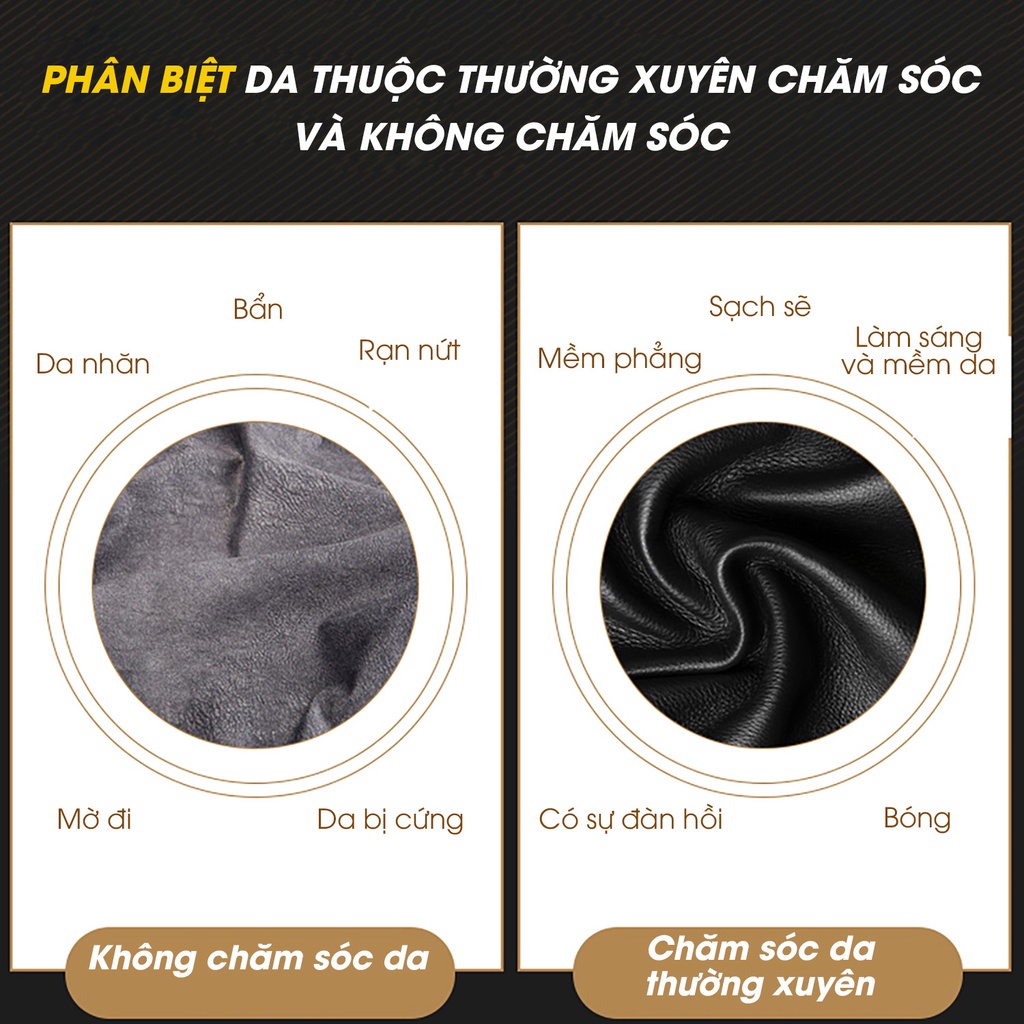 Chai vệ sinh, làm bóng và dưỡng ẩm giày da XIMO