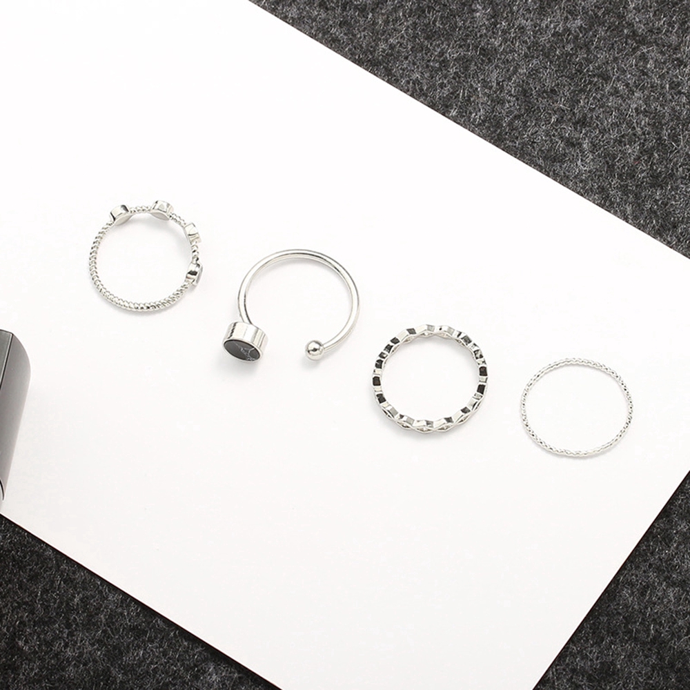 Nhẫn kiểu dáng đơn giản hợp thời trang dành cho nữ