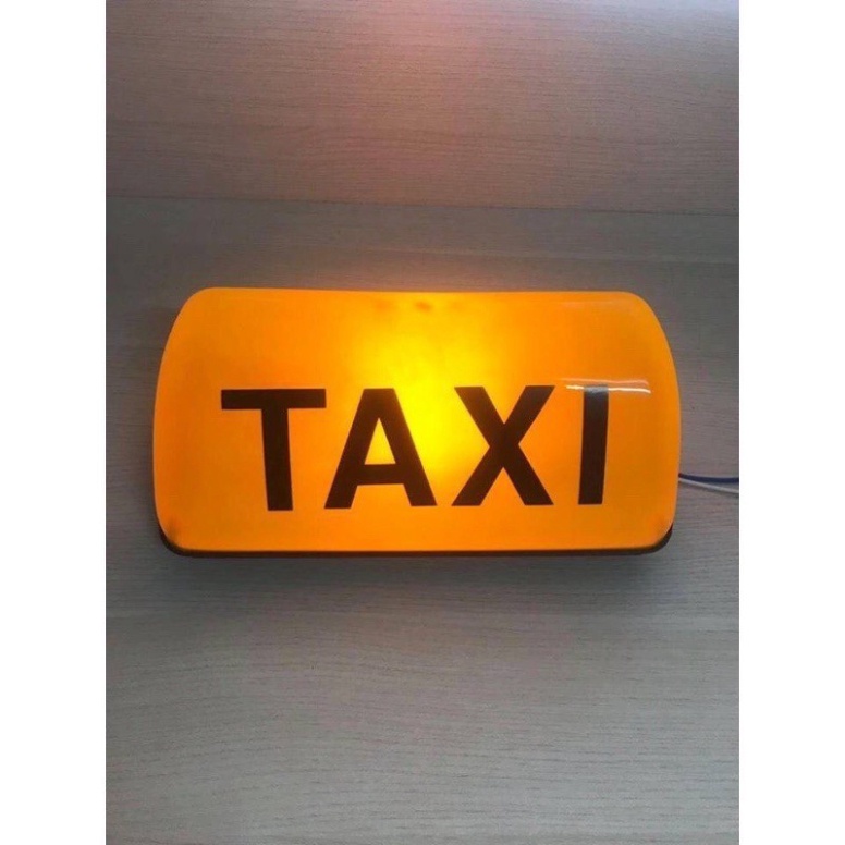 Mào TAXI hút nam châm có đèn LED gắn nóc ô tô, 28cm và 35cm