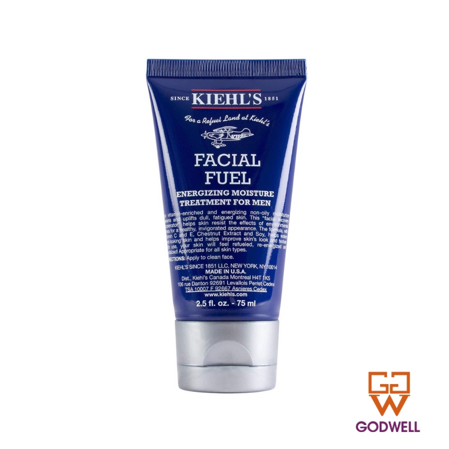 [KIEHL'S]  Facial Fuel Daily Energizing Moisture Treatment For Men 125ml - kem Dưỡng Ẩm dành cho Nam