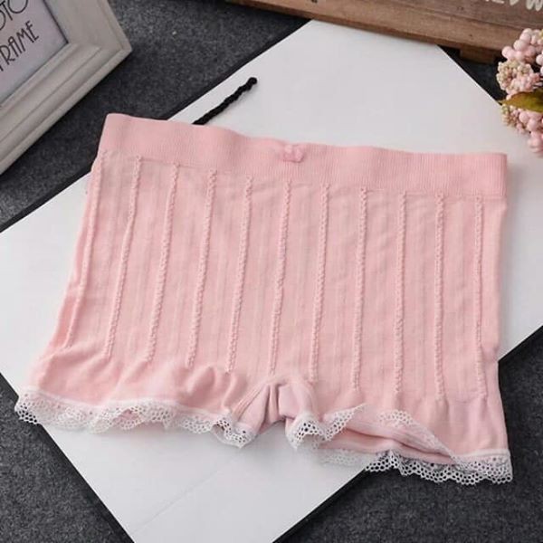 VẢI XỊN - Quần cotton mặc trong váy dệt gân cao cấp, co dãn 4 chiều | BigBuy360 - bigbuy360.vn