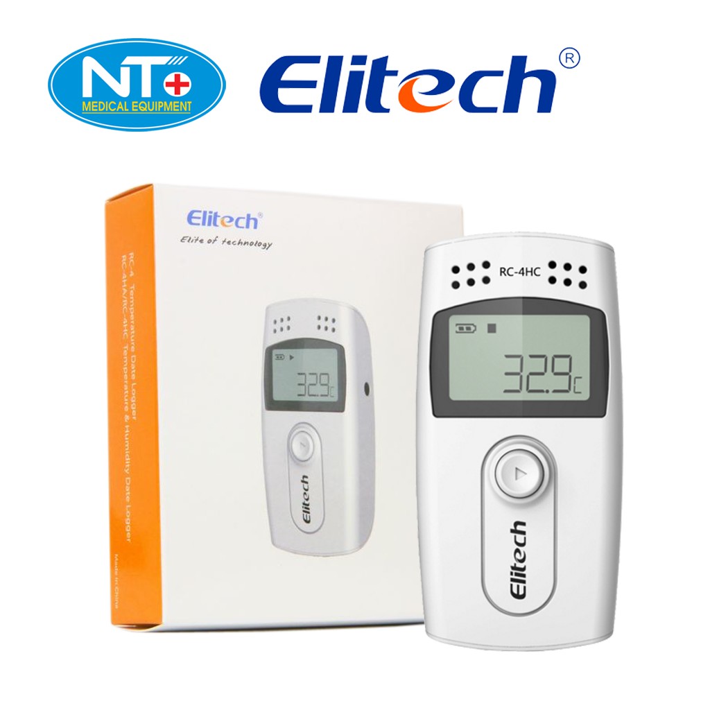 Nhiệt ẩm kế tự ghi Elitech đã hiệu chuẩn RC-4HA