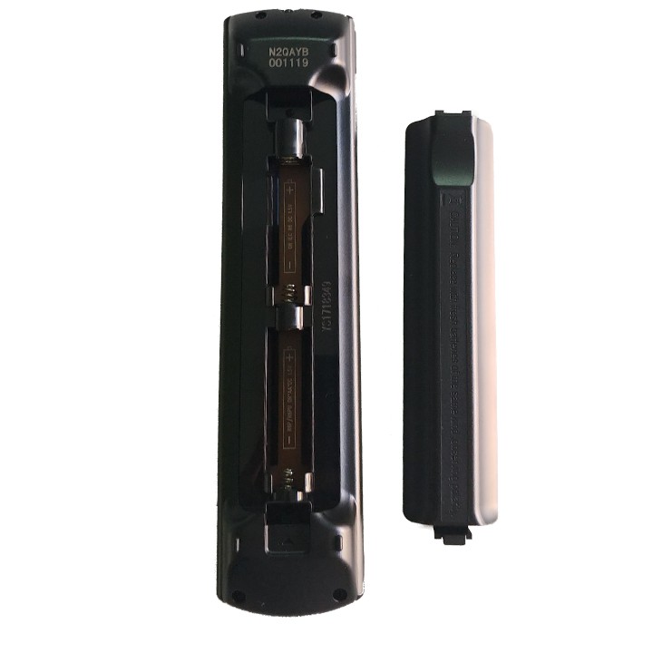 Điều khiển tivi panasonic smart chính hãng màu đen dùng được cho tất cả tivi panasonic, khồng cần cài đặt.