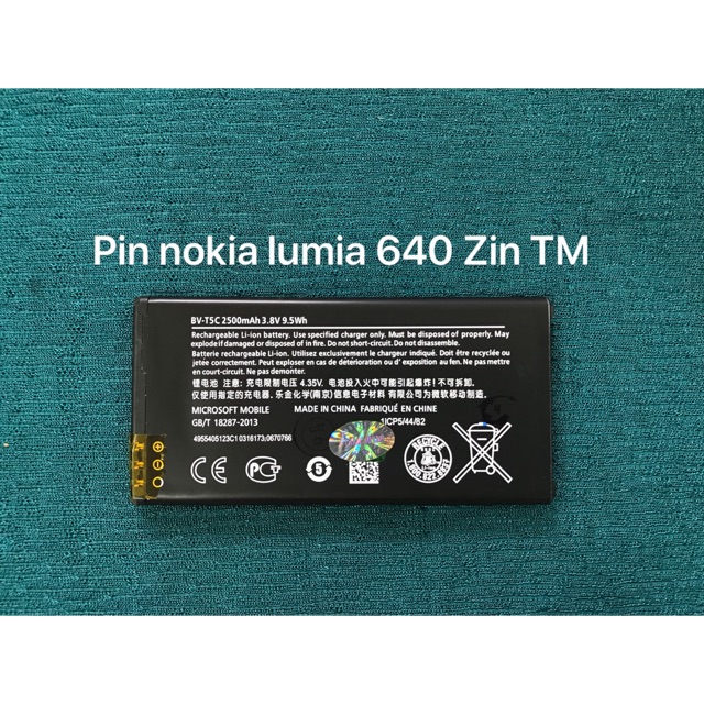 Pin NOKIA-LUMIA 640(BV-T5C) Zin