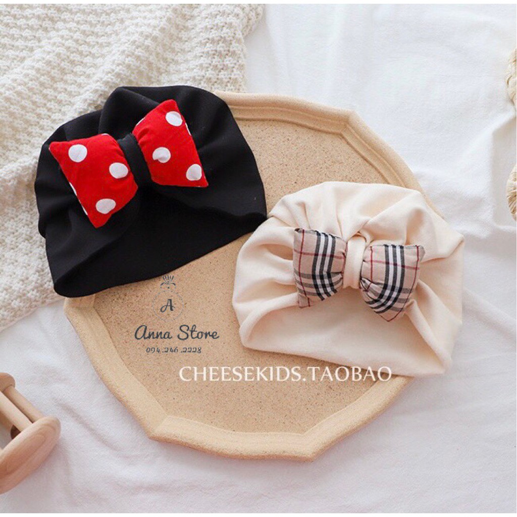 BDA 14 : Turban cho bé - Chất cotton mềm mại. 5-15m