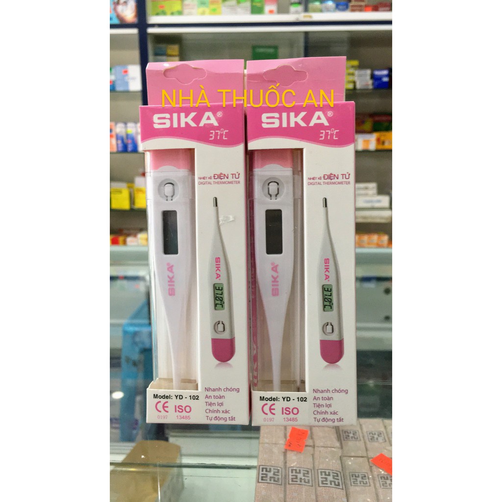 Cặp Nhiệt Độ Điện Tử Sika Kẹp Nách, Ngậm Miệng An Toàn, Tiện Lợi, Chính Xác