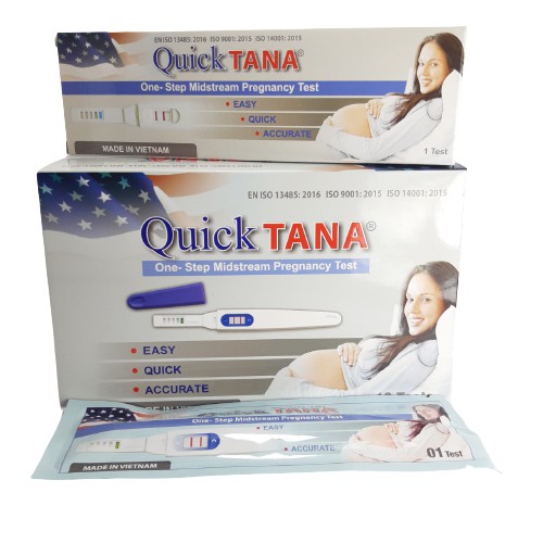 Bút thử thai Quicktana hàng chuẩn công ty đơn giản chính xác