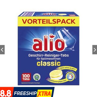 Viên Rửa bát Alio Classic 100 viên