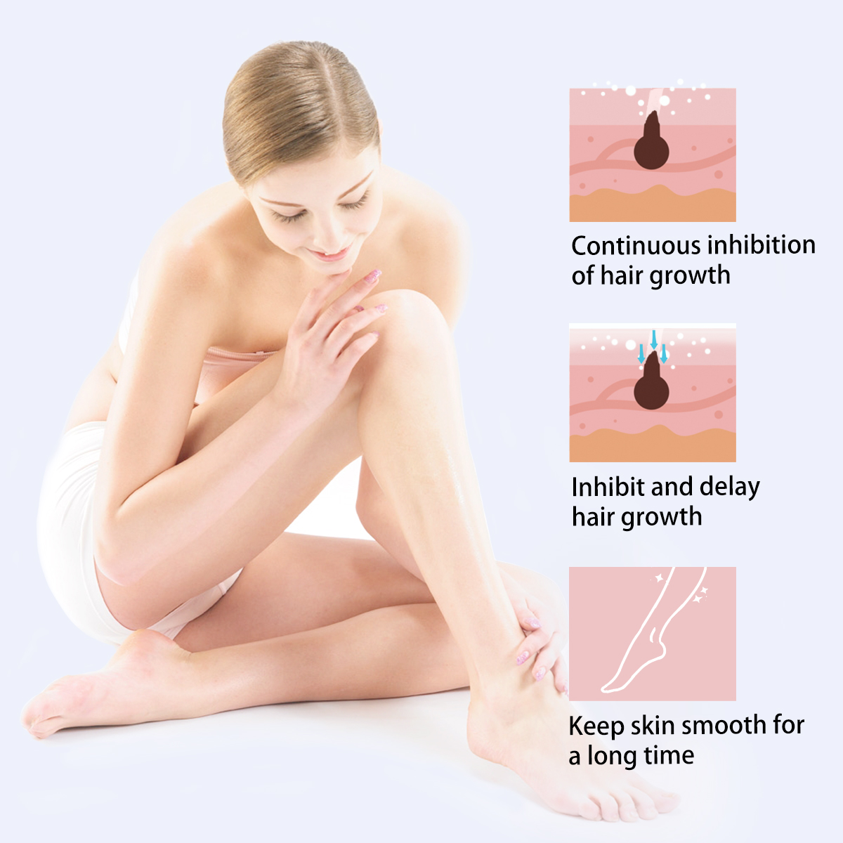 Chai xịt ức chế mọc lông SUMAX thích hợp dùng cho tay, chân, nách, bikini, nam và nữ 30ml100g | BigBuy360 - bigbuy360.vn