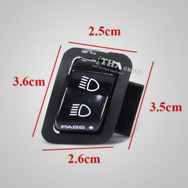Công Tắc Passing Nhấp Nháy Đèn Pha Lắp Xe Honda Đời Mới.