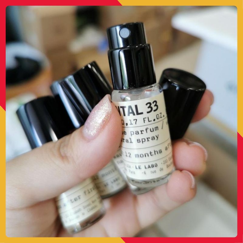 Set Nước Hoa mini 4 chai Le Labo 5ml La Lebo 13, 22, 29, 33 Cực Sang | Thế Giới Skin Care