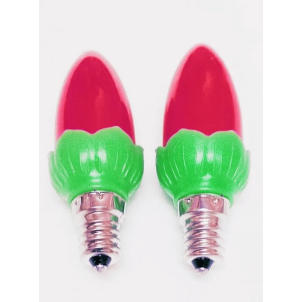 Bóng led ớt đỏ  sen .2 cái