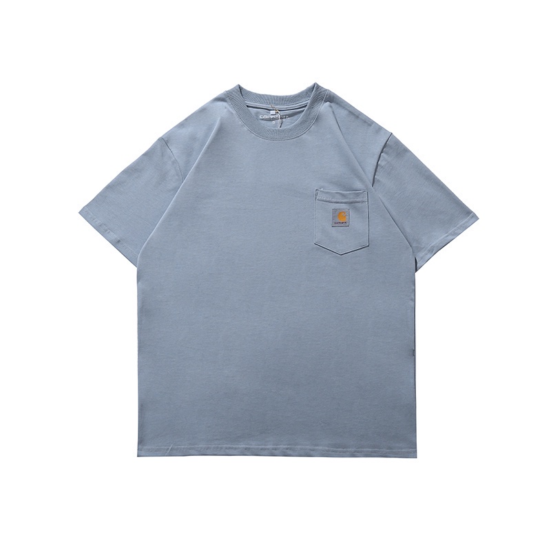 CARHARTT Áo Thun Thể Thao Tay Ngắn Vải Cotton Thiết Kế Dễ Thương Cho Nam Và Nữ