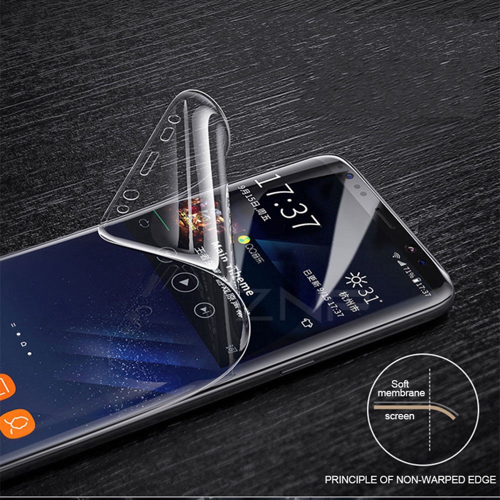Miếng dán màn hình nhựa dẻo trong suốt cho Samsung Galaxy Note 9