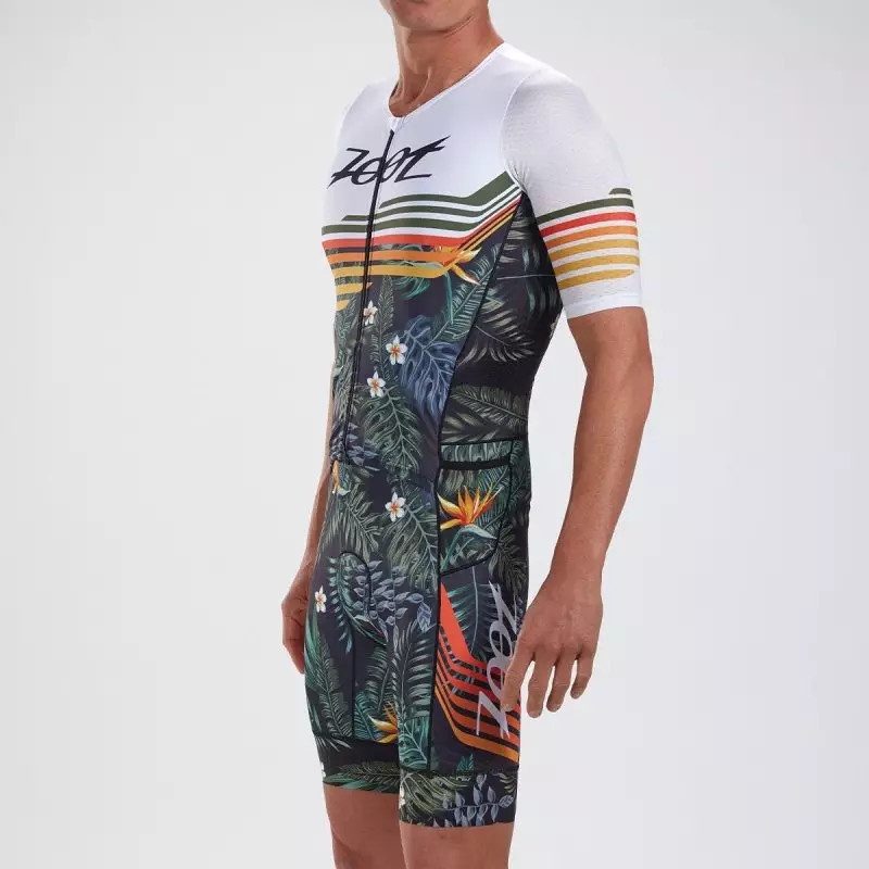 Bộ quần áo trisuit nam ZOOT Mens LTD Tri Aero FZ Racesuit – Waikoloa