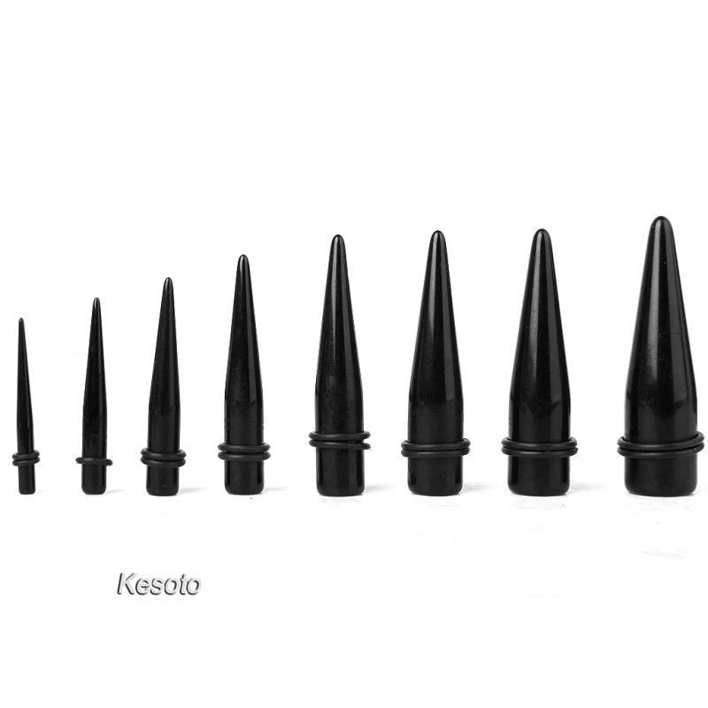 Set 8 dụng cụ nong tai 4mm - 18mm