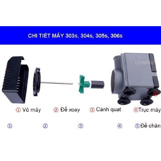 Máy Bơm hồ cá - Bơm nước bể cá cảnh Atman AT-305s (Hàng Công Ty)