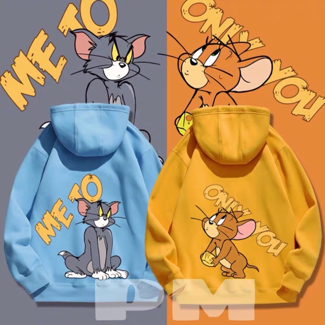 Áo hoodie mèo chuột