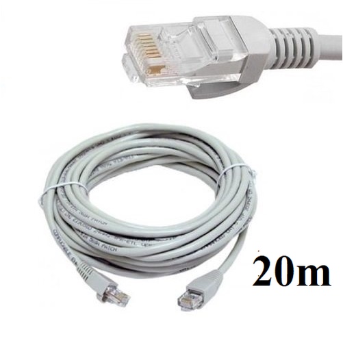 Dây cáp mạng bấm sẵn 2 đầu - 1m - 10m - trắng