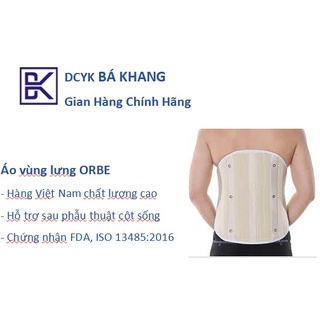 [ CHÍNH HÃNG ] ÁO VÙNG LƯNG HỖ TRỢ CỘT SỐNG THẮT LƯNG ORBE H1 [GIÁ TỐT] - OBER H1
