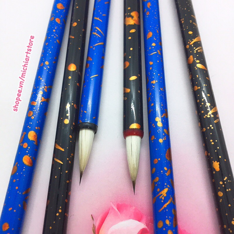 [Michi Art Store] Tinh Thần -  Bút lông vẽ màu nước thủy mặc, cọ thư pháp lông thú - Chỉ Ngộ Văn Phẩm ORCO