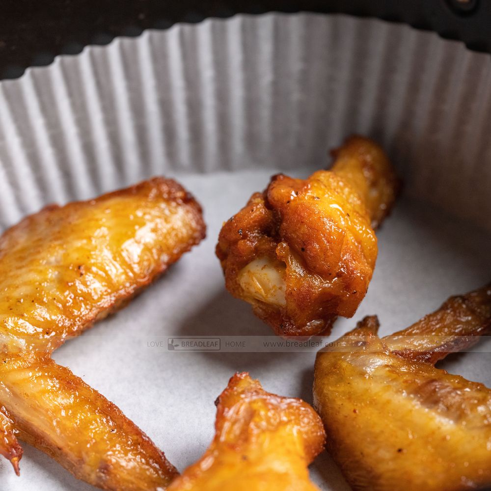 Giấy Lót Nồi Chiên Không Dầu Màu Trắng Chống Dính Hình Tròn 20cm Breadleaf