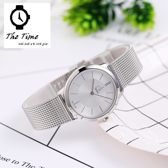 Đồng Hồ Đôi Nam Nữ Calvin Klein K3M21126 & K3M22126 Size 40mm & 35mm