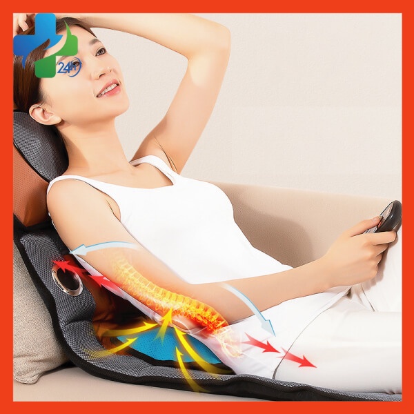 Đệm Massage Toàn Thân - Nệm,Thảm Mát Xa Hồng Ngoại Trị Liệu Hỗ Trợ Giảm Đau Mỏi Toàn Thân Cao Cấp BM-N78