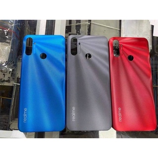 Bộ vỏ oppo realme C3 (vỏ+xương+kính cam)