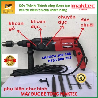 Máy khoan bê tông Maktec