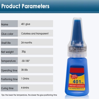 401 rapid fix instant fast adhesive bottle stronger super glue multi-purpose