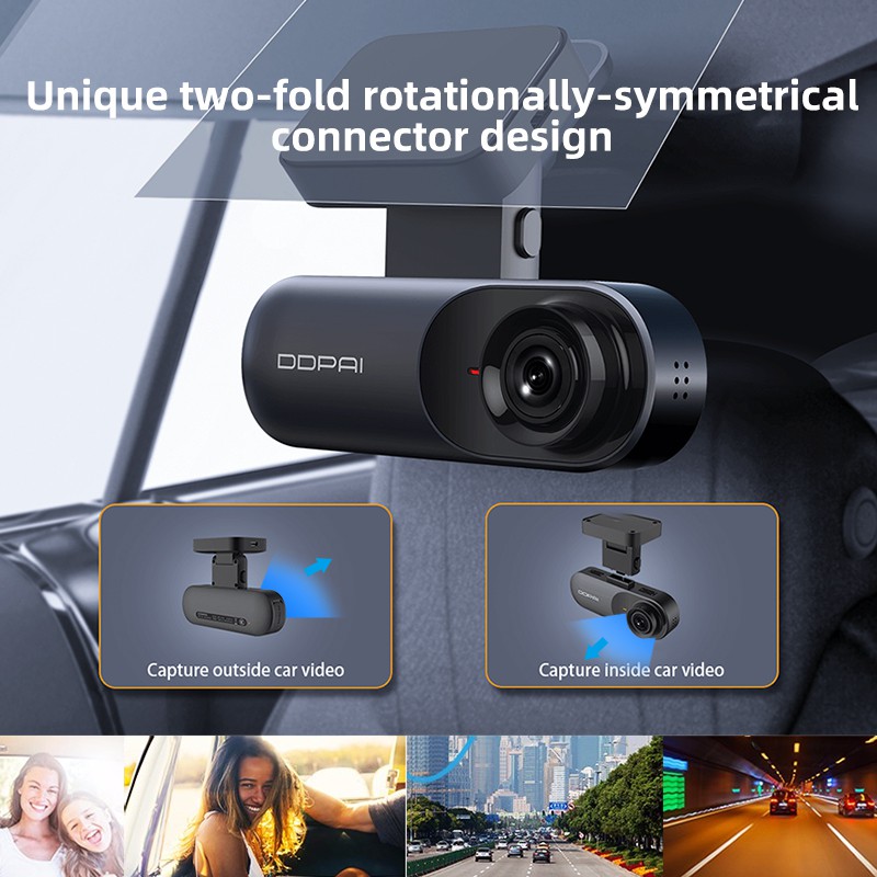 Phiên bản toàn cầu camera hành trình ô tô DDPAI Dash Cam mola N3 | WebRaoVat - webraovat.net.vn