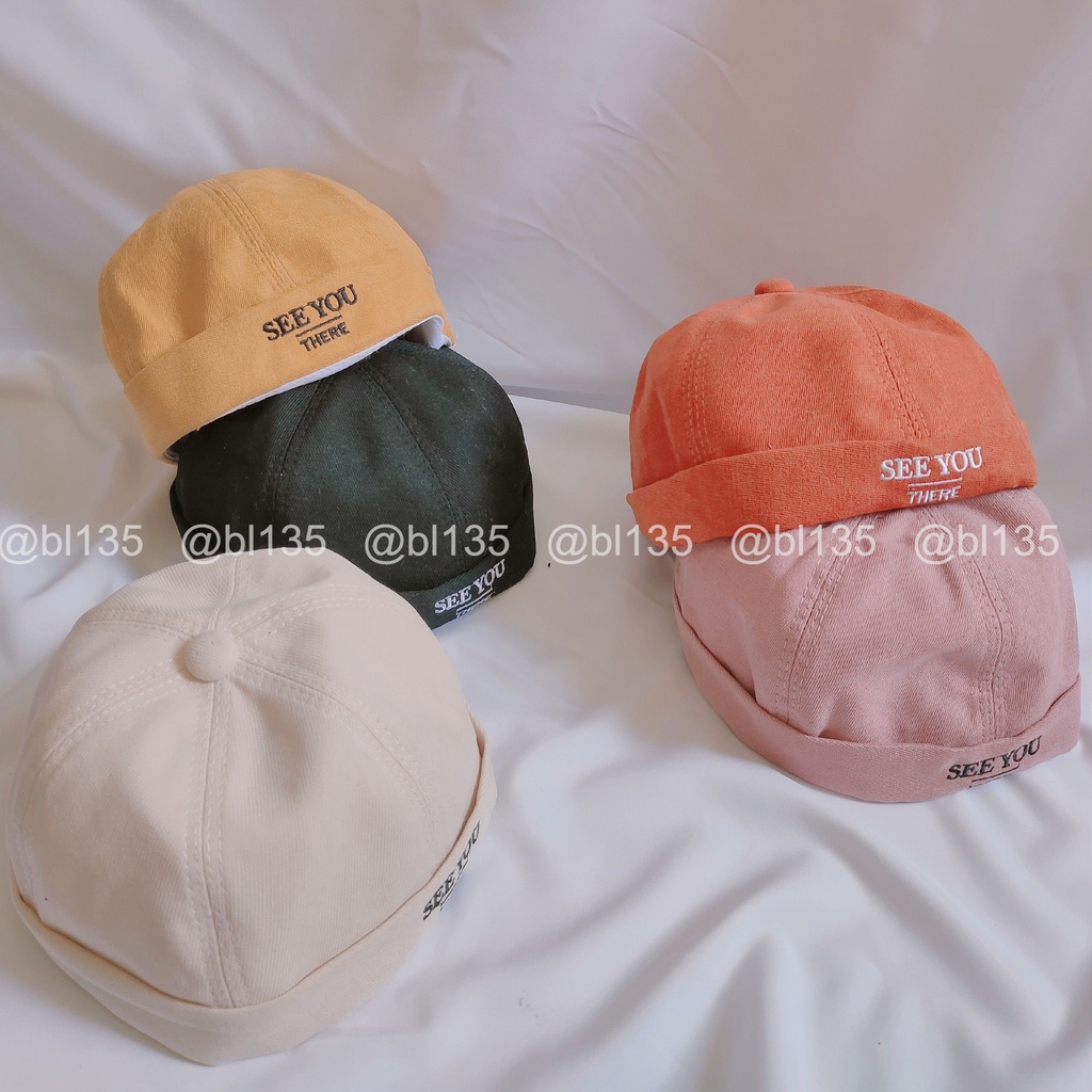 Nón Lưỡi Trai Nam Nữ Miki Không Vành Chất Nhung SeeYou