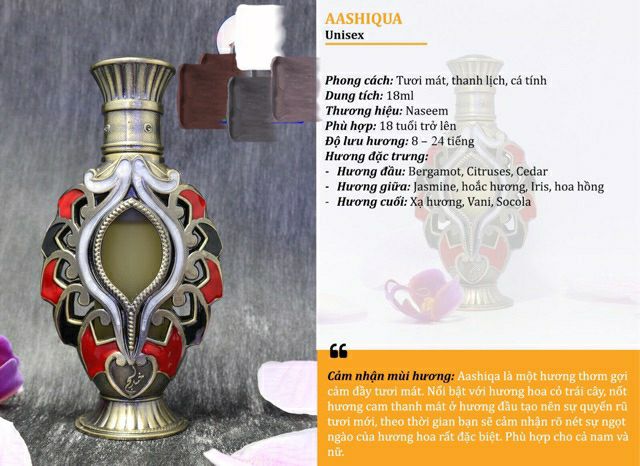 [SIÊU_RẺ_CHO_NAM_VÀ_NỮ]💥💥Tinh dầu nước hoa dubai AASHIQA | BigBuy360 - bigbuy360.vn