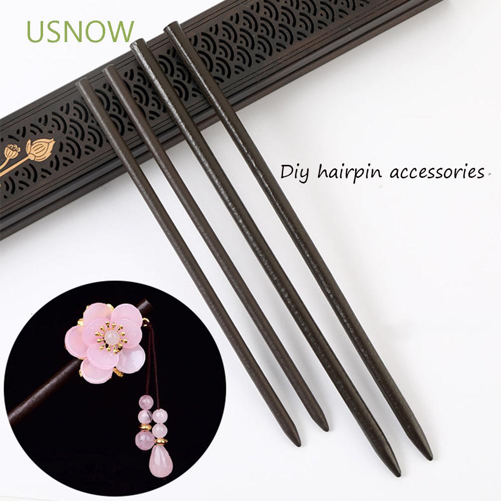Set 5 Trâm Cài Tóc Bằng Gỗ Phong Cách Trung Quốc