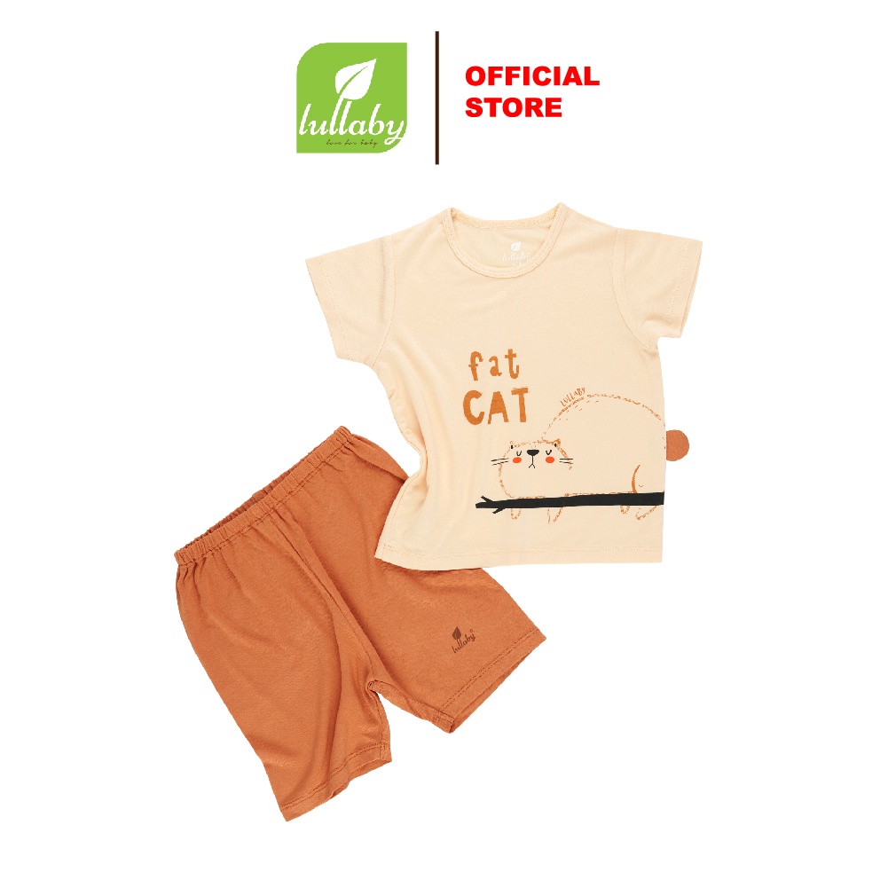LULLABY - Bộ quần áo cộc tay quần lỡ NH334M
