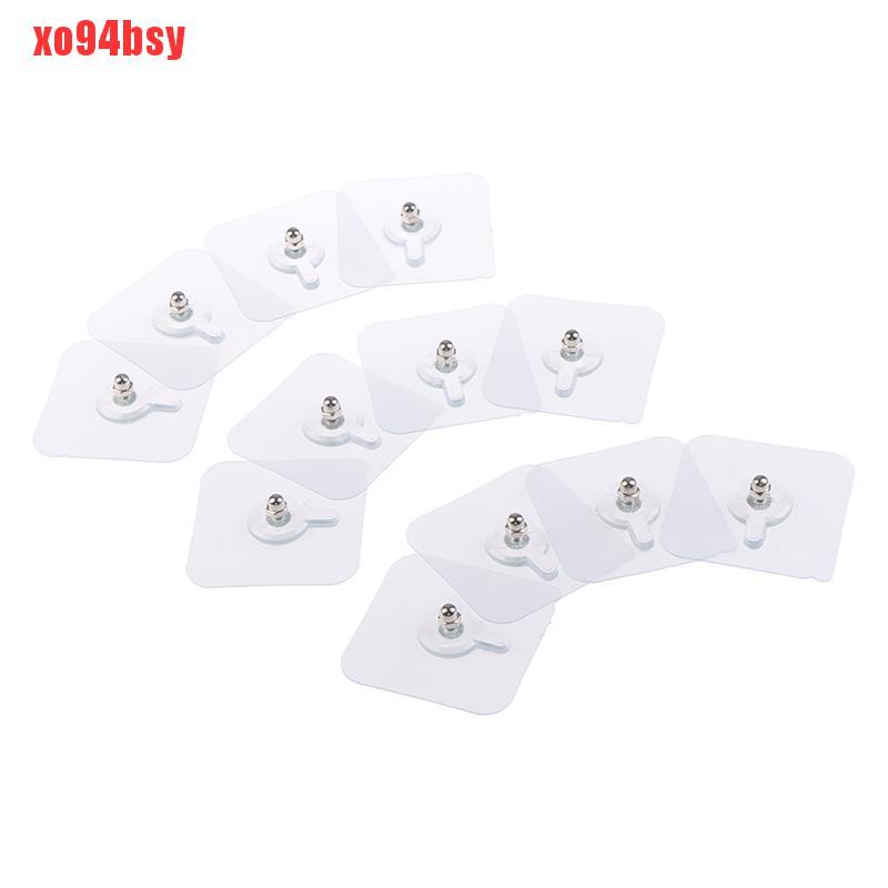 Set 10 Móc Treo Tường Chống Thấm Nước Tiện Lợi Xo94Bsy