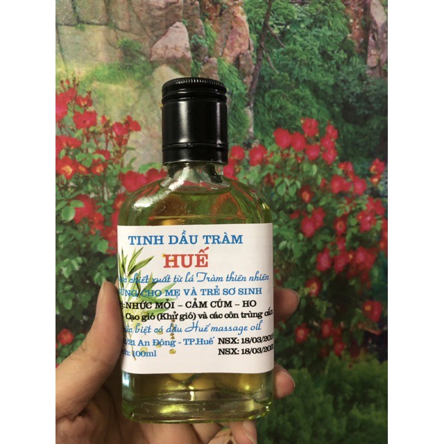 Tinh dầu tràm Huế 1 chai 100 ml có sẵn