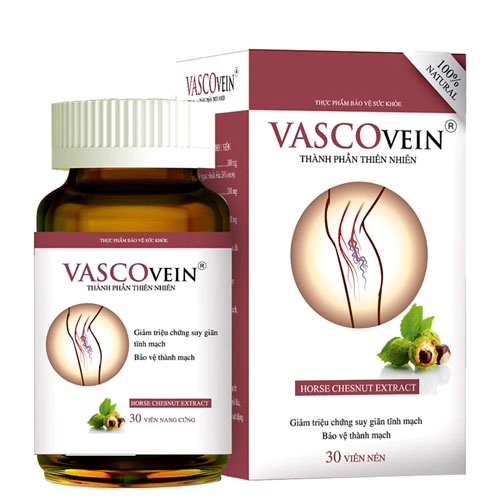 Viên uống hỗ trợ điều trị và phòng ngừa suy giãn tĩnh mạch VASCOVEIN