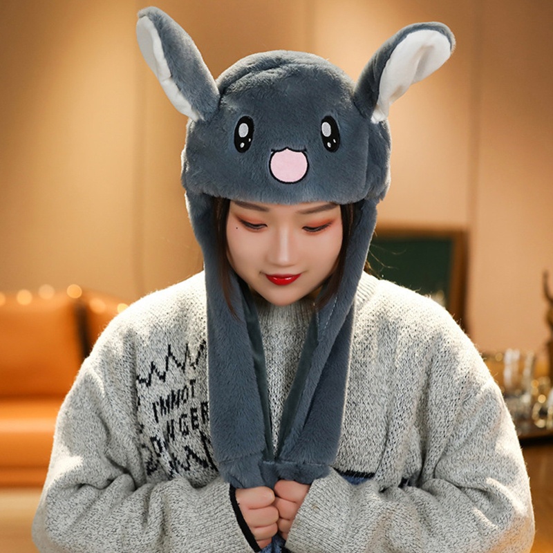 ✿ Mũ Hóa Trang Halloween Hình Động Vật Dễ Thương Có Tai Di Chuyển Dành Cho Người Lớn Và Trẻ Em