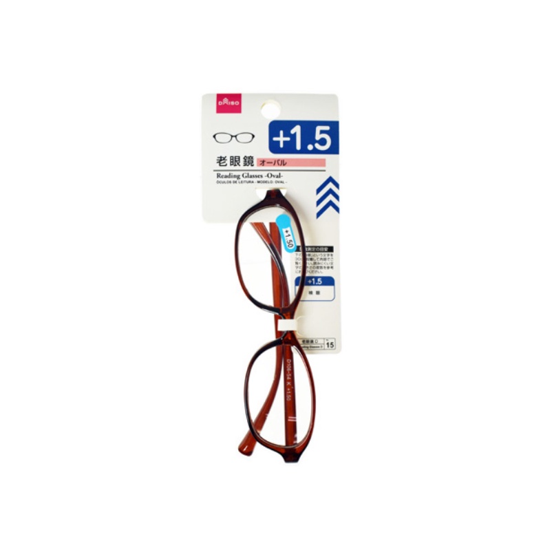 DS KÍNH LÃO ĐỌC SÁCH GỌNG NHỰA -OVAL - PLUS1.5-