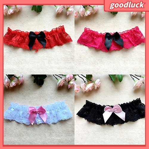 Đai ren đeo đùi đính nơ đáng yêu cho nữ