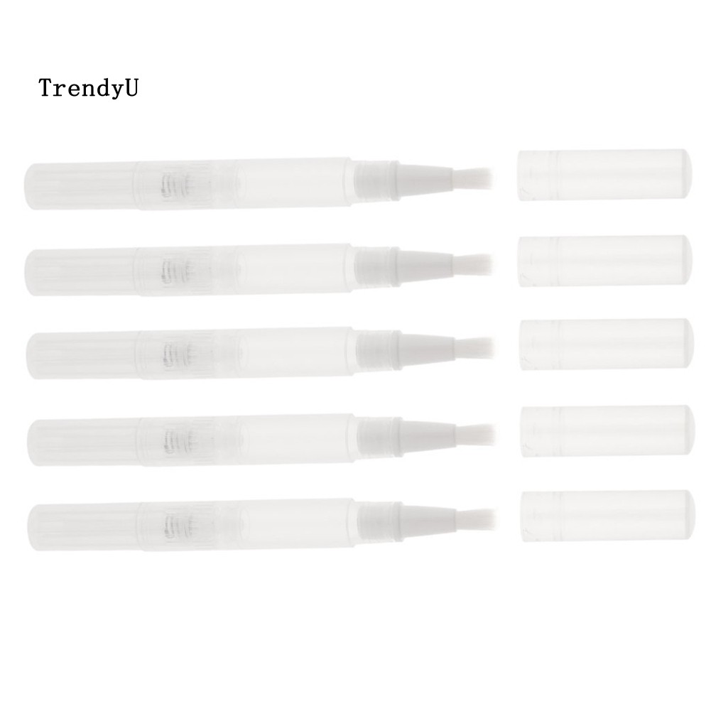 Set 5 bút rỗng đầu xoắn dùng để đựng dung dịch dưỡng mi 3ml
