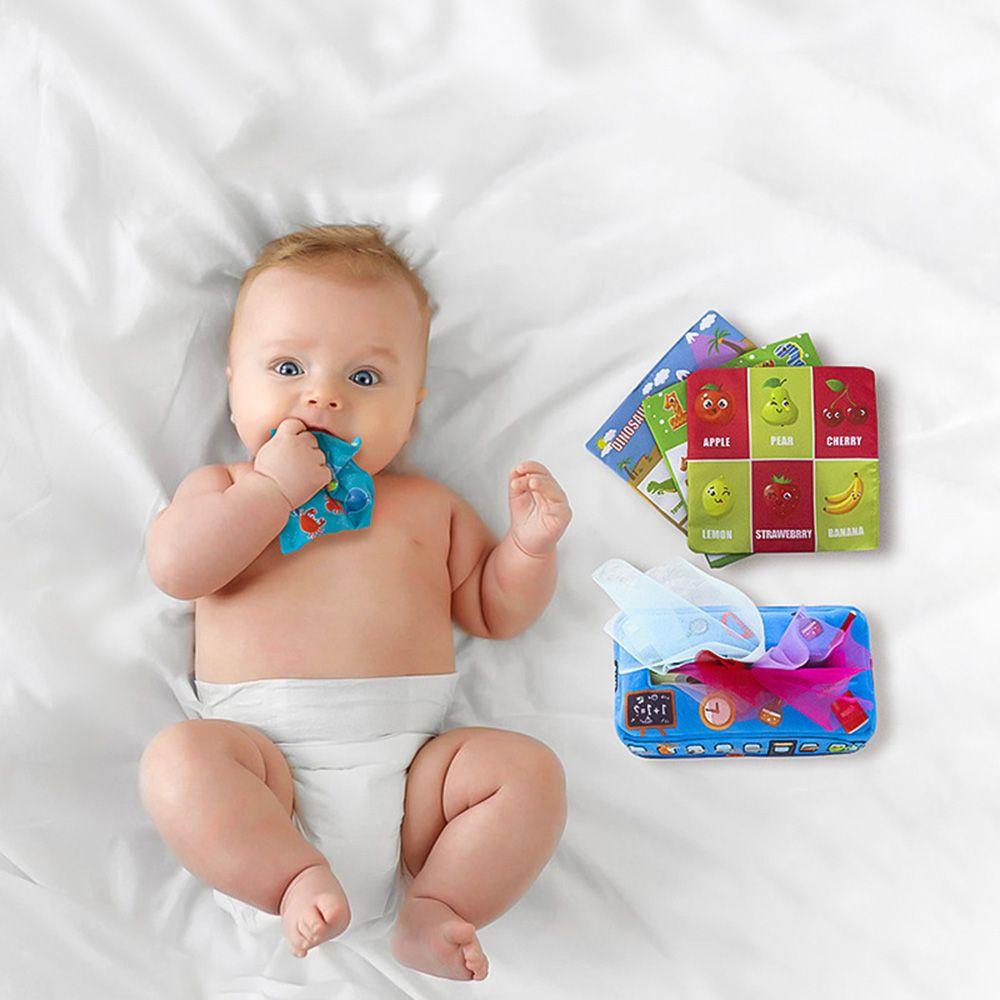 Hộp Khăn Giấy Luyện Tập Ngón Tay Theo Phương Pháp Montessori Cho Bé