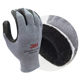3M Comfort  Coated Work Gloves Grip Medium (Sky Blue, 10pcs) / Safety Work Glove