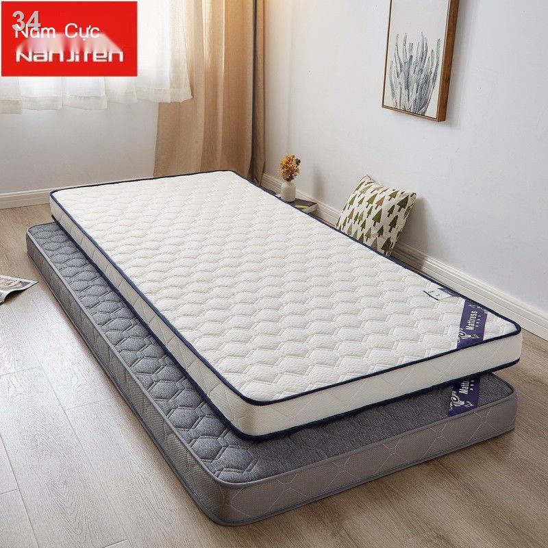 WeiNệm cao su bọc đơn và đôi đặc biệt 90cm 1 m 2 Đệm gia dụng tatami dày dặn là bọt biển