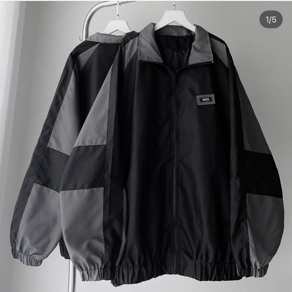 Áo khoác Gió WZS, Áo Khoác Dù Unisex Nam Nữ
